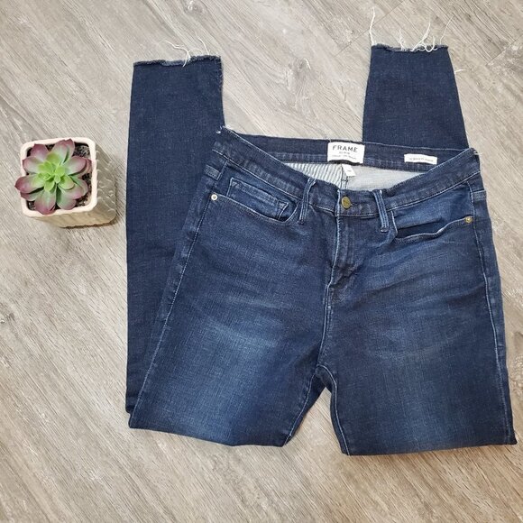 Frame Denim Denim - Frame Denim La Skinny de Jeanne Sz 30 Galvin Jeans
